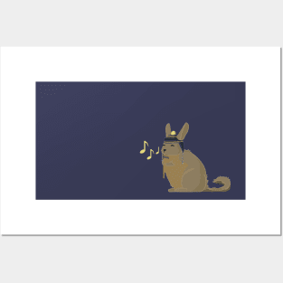 Viscacha Music (Yellow Notes) Posters and Art